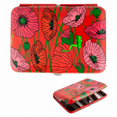 ÉTUI À CIGARETTE COQUELICOTS PYLONES