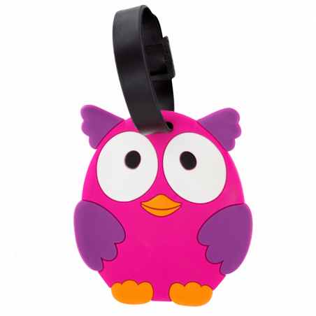 ETIQUETTE DE BAGAGE CHOUETTE PYLONES