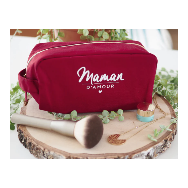 TROUSSE DE TOILETTE MAMAN D'AMOUR