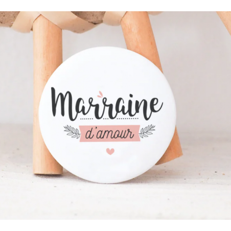 BADGE MARRAINE D'AMOUR