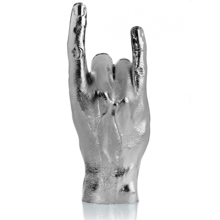 SCULPTURE YOU ROCK SILVER