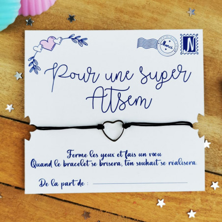BRACELET POUR UNE SUPER ATSEM BRACELET POUR UNE SUPER ATSEM