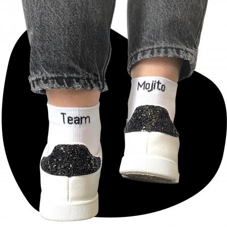 CHAUSSETTES TEAM MOJITO 36/40 BLANC KLAK CHAUSSETTES TEAM MOJITO 36/40 BLANC KLAK