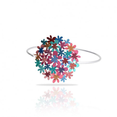 BRACELET CLIC BOUQUET TURQUOISE RAS Bijoux BRACELET CLIC BOUQUET TURQUOISE RAS Bijoux