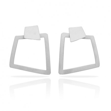 BOUCLE D'OREILLE BAU ARGENTÉ RAS BIJOUX BOUCLE D'OREILLE BAU ARGENTÉ RAS BIJOUX