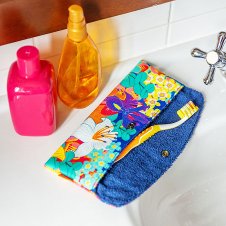 POCHETTE BOUQUET BROSSE A DENTS PYLONES POCHETTE BOUQUET BROSSE A DENTS PYLONES