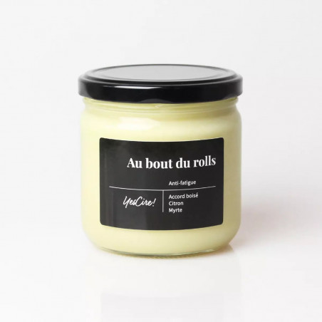 BOUGIE AU BOUT DU ROLLS ANTI FATIGUE