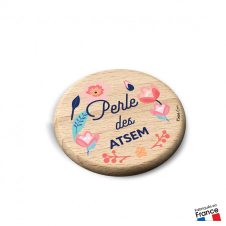 MAGNET PERLE DES ATSEMS HETRE