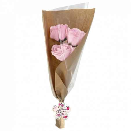 BOUQUET FLEURS DE SAVON SUPER ATSEM