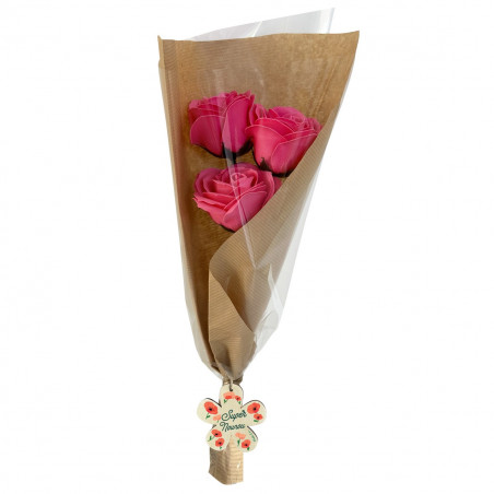 BOUQUET FLEURS DE SAVON SUPER NOUNOU