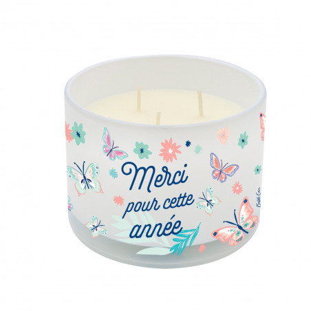 BOUGIE MERCI POUR CETTE ANNÉE