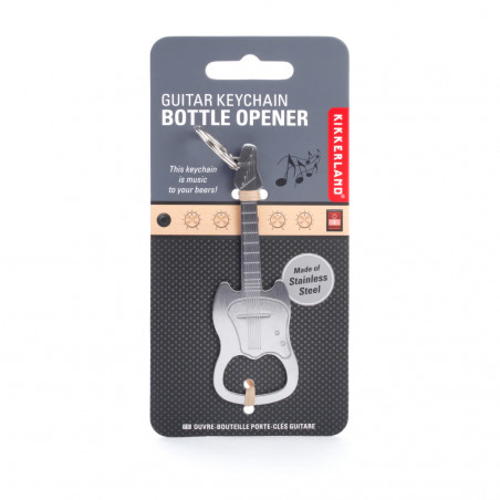 PORTE CLEFS GUITARE DÉCAPSULEUR KIKKERLAND
