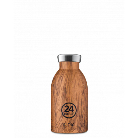 GOURDE ISOTHERME SEQUOIA WOOD CLIMA 330ML 24BOTTLES GOURDE ISOTHERME SEQUOIA WOOD CLIMA 330ML 24BOTTLES